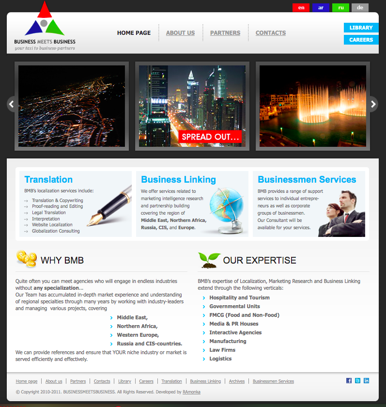 Download Free Full Stack Web Development on CMS Joomla for Multilingual Business Company Business Meets Business